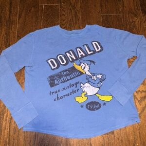 Disney Donald Duck Long Sleeve